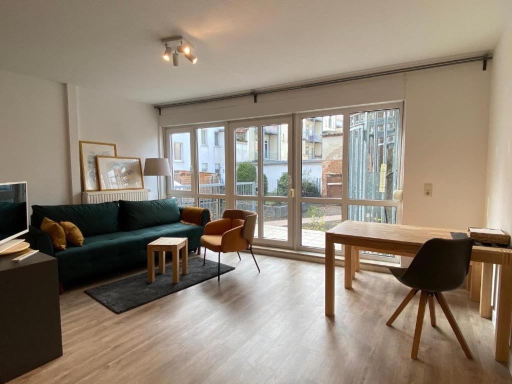 Ferienwohnung Am Stoetteritzer Waeldchen Leipzig Exterior foto